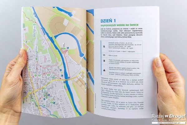 Przewodnik Ruszaj w Powiat Świecki mapa wycieczki