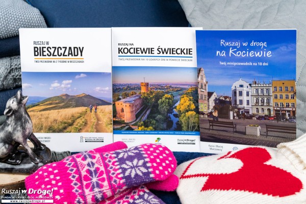 Przewodnik turystyczny po Bieszczadach i przewodnik po Kociewiu