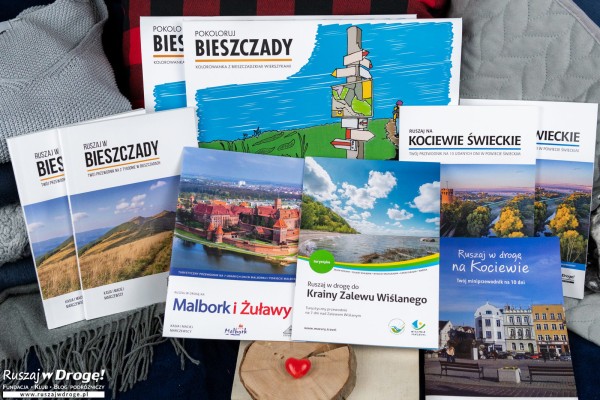 Przewodniki Turystyczne Bieszczady Kociewie Żuławy