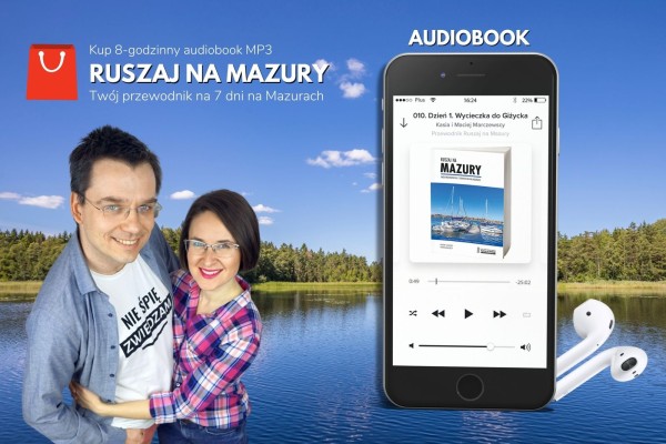 Audiobook-Ruszaj-na-Mazury-Kasia-Maciej-Marczewscy-do-słuchania