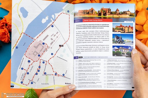 Przewodnik turystyczny po Malborku mapa i atrakcje