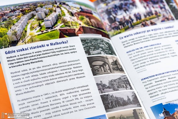 Malbork atrakcje przewodnik książka