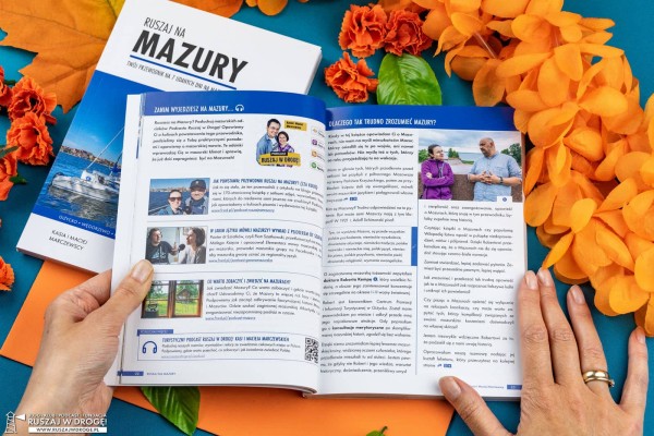 Mazury książka Ruszaj na Mazury