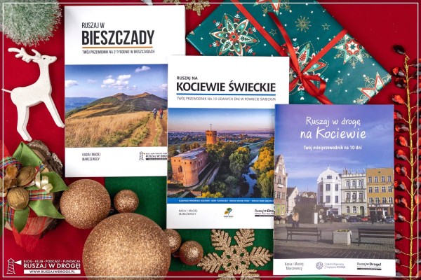 Przewodnik turystyczny po Bieszczadach i przewodnik po Kociewiu