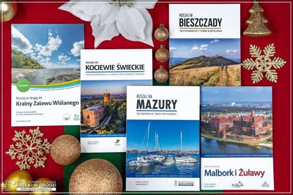 Przewodniki turystyczne zestaw z gratisami