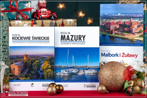 Przewodniki turystyczne po Mazurach Kociewiu Zulawach