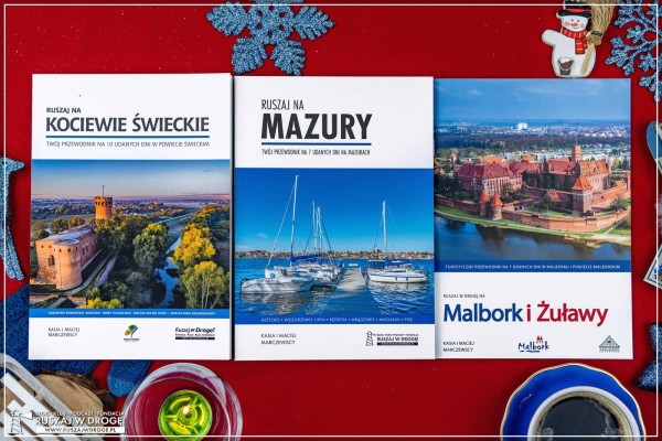 Przewodniki turystyczne po Mazurach Kociewiu Zulawach
