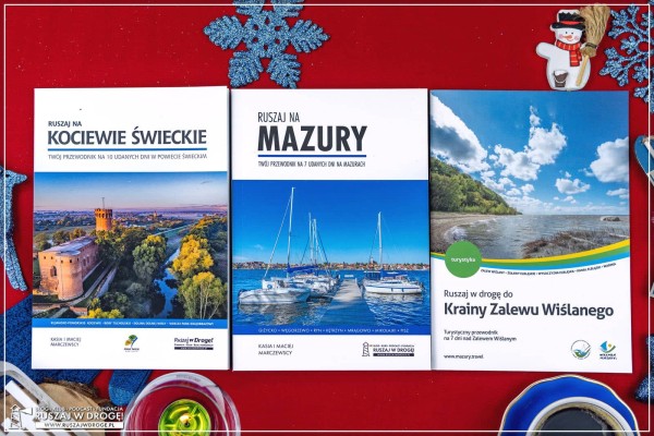 Przewodnik turystyczny po Zalewie Wislanym, Kociewiu i Mazurach