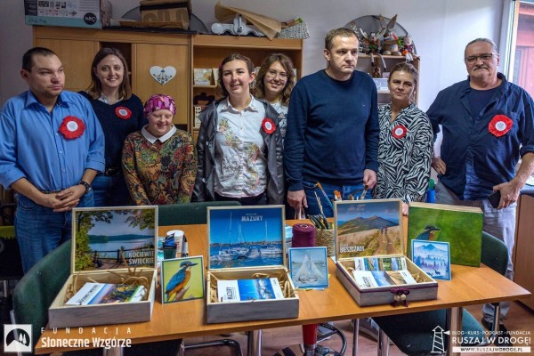 Tak piękne pudełka tworzą Podopieczni Fundacji Słoneczne Wzgórze