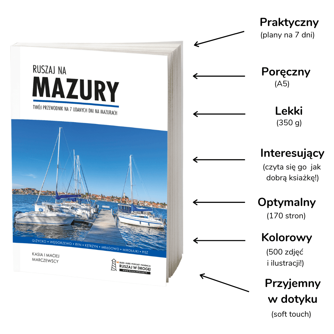Przewodnik Ruszaj na Mazury - opinie, dlaczego warto kupić
