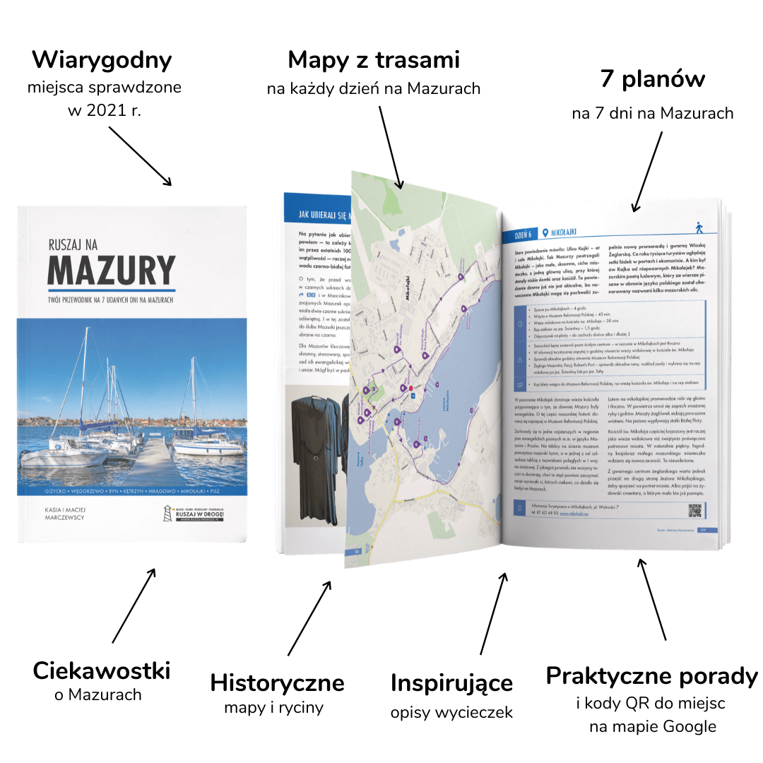 Przewodnik Ruszaj na Mazury - opinie, dlaczego warto kupić